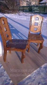 стулья из дерева состаренные