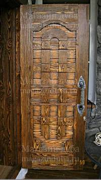 Дверь под старину из сосны